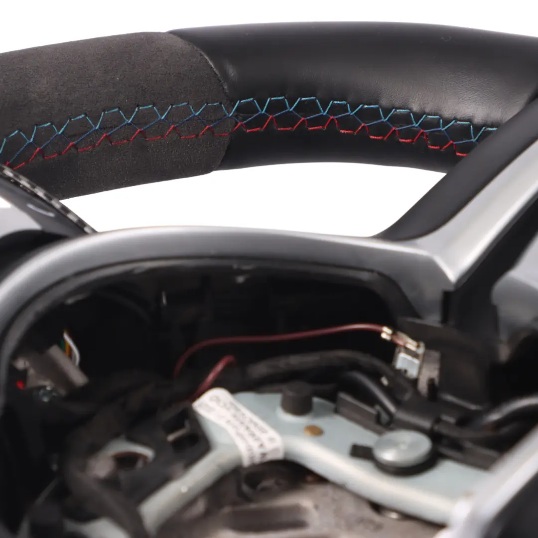  Steering Wheel BMW F80 M3 F82 M4 Black Leather Alcantara M Sport Paddle Shift - SKU 7847606-6 - Part number 7847606