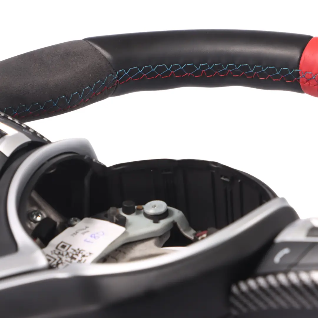  Steering Wheel BMW F80 M3 F82 M4 Black Leather Alcantara M Sport Paddle Shift - SKU 7847606-6 - Part number 7847606