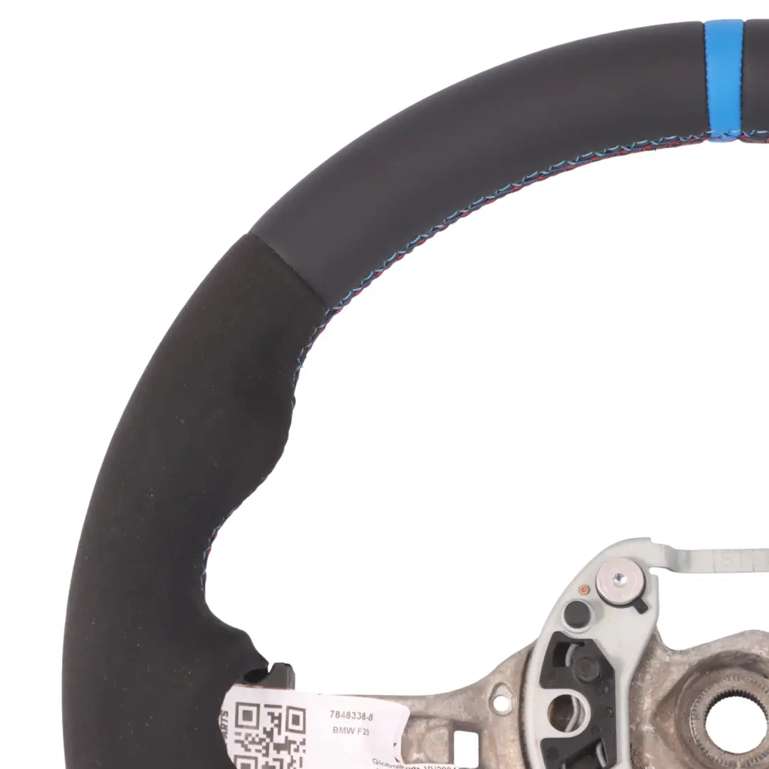 BMW F20 F21 F30 F31 F32 F34 F36 M Sport NUOVO volante in pelle nera / Alcantara - SKU 7848338-8 - Numero di parte 7848338