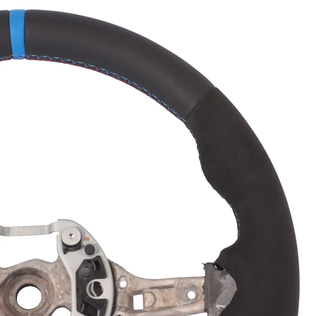 BMW F20 F21 F30 F31 F32 F34 F36 M Sport NUOVO volante in pelle nera / Alcantara - SKU 7848338-8 - Numero di parte 7848338