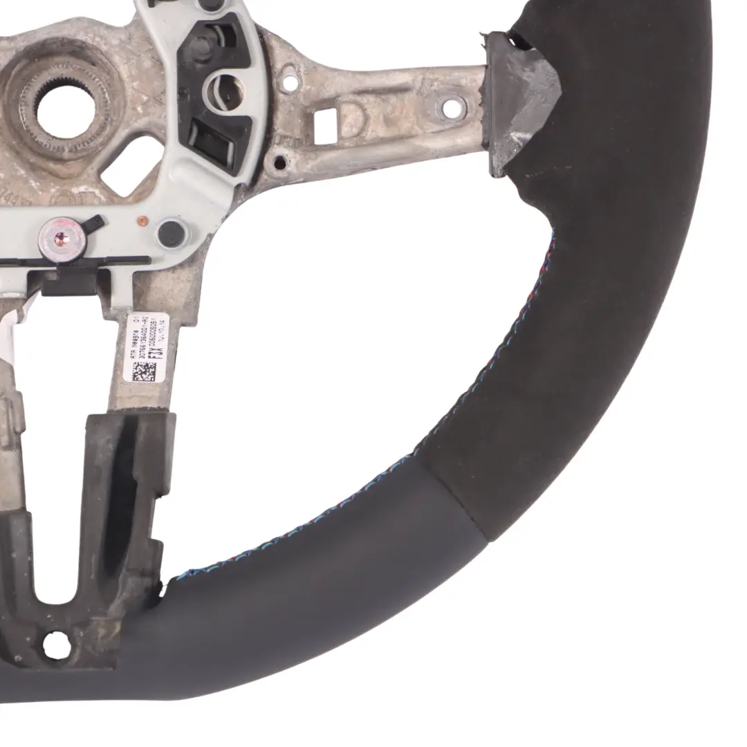 BMW F20 F21 F30 F31 F32 F34 F36 M Sport NUOVO volante in pelle nera / Alcantara - SKU 7848338-8 - Numero di parte 7848338