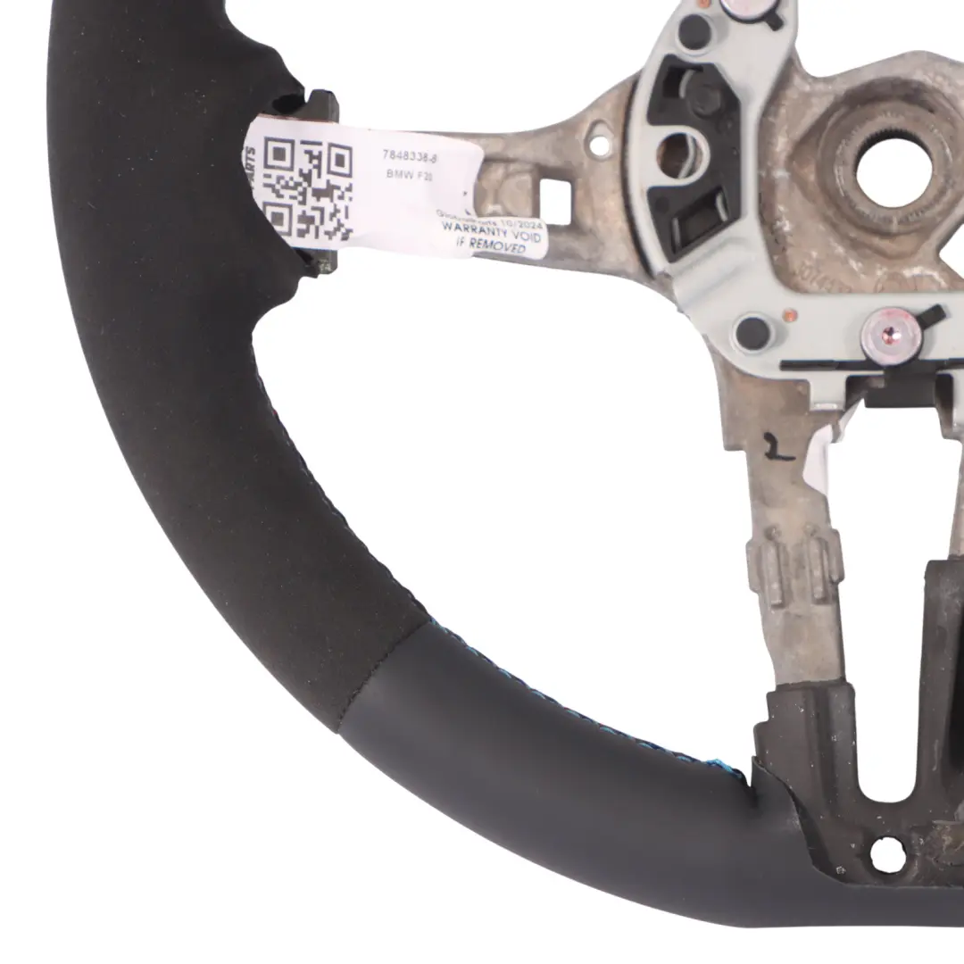 BMW F20 F21 F22 F30 F31 F32 F36 M Sport NOUVEAU Volant en Cuir Noir / Alcantara - SKU 7848338-8 - Numéro de pièce 7848338