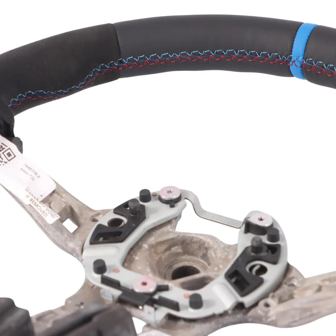 BMW F20 F21 F30 F31 F32 F34 F36 M Sport NUOVO volante in pelle nera / Alcantara - SKU 7848338-8 - Numero di parte 7848338