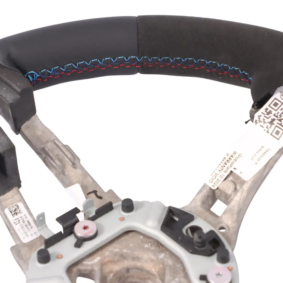 BMW F20 F21 F22 F30 F31 F32 F36 M Sport NOUVEAU Volant en Cuir Noir / Alcantara - SKU 7848338-8 - Numéro de pièce 7848338