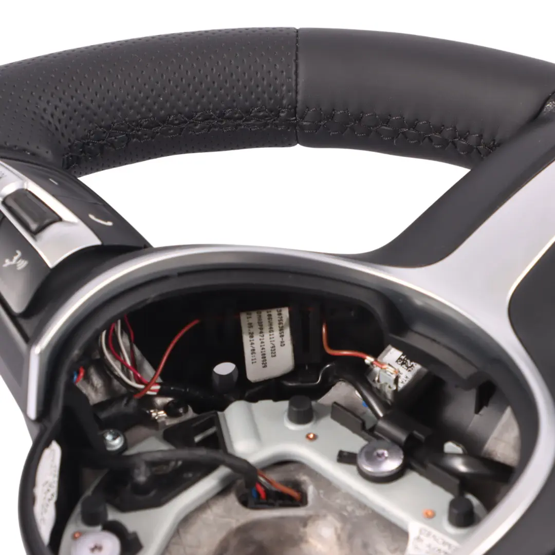 BMW F20 F21 F22 F30 F31 F32 F33 F34 F36 M Sport NEW Black Leather Steering Wheel - SKU 7848338-9 - Part number 7848338