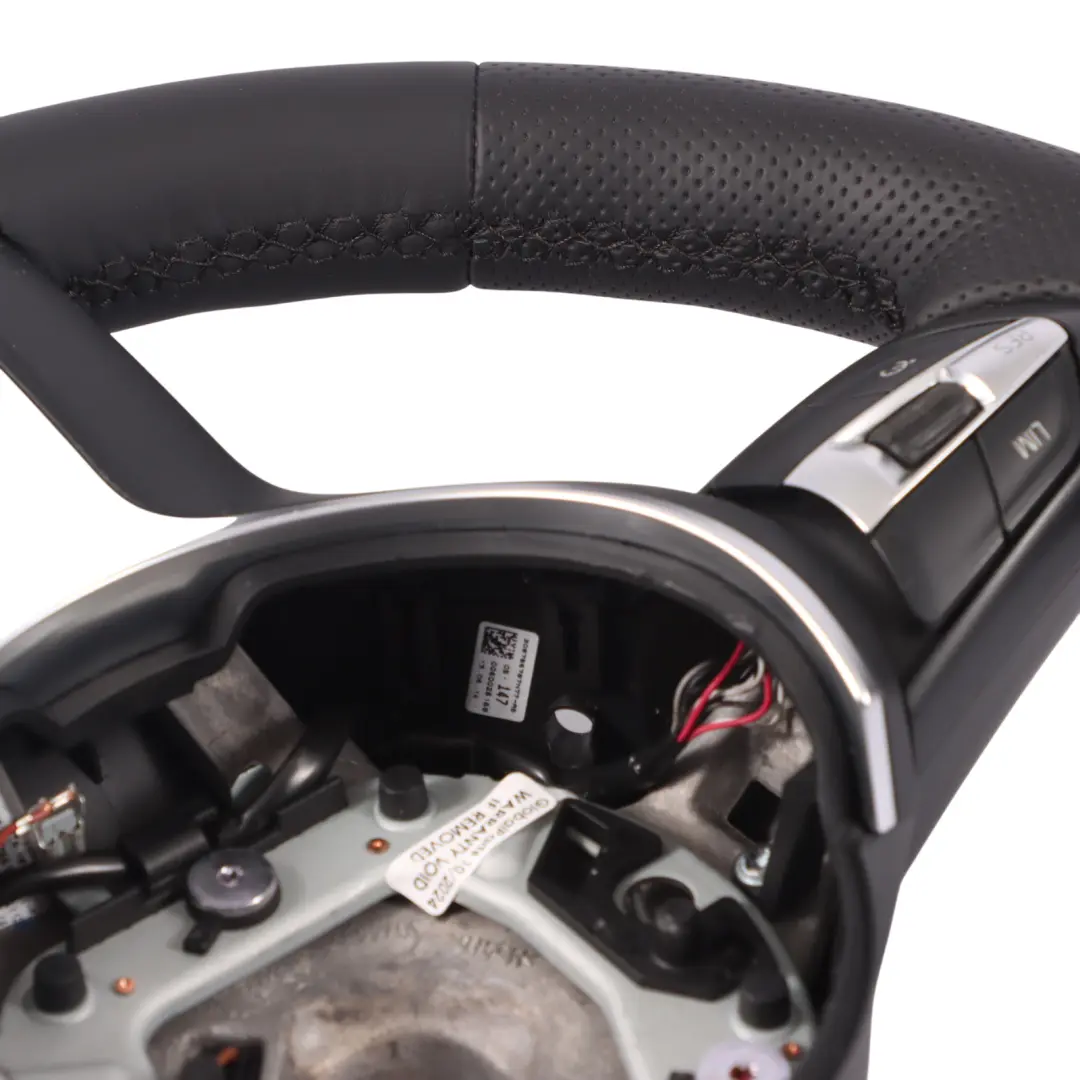 BMW F20 F21 F22 F30 F31 F32 F33 F34 F36 M Sport NEW Black Leather Steering Wheel - SKU 7848338-9 - Part number 7848338