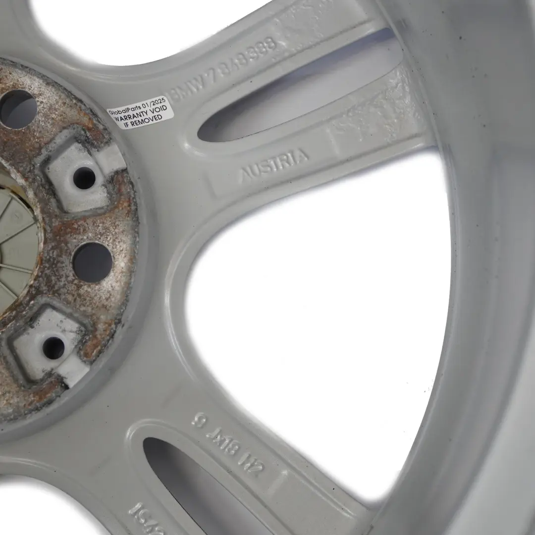 BMW F34 GT Cerchio in lega argento 18" 9J M Star Spoke 400 ET:42 - SKU 7848388-1 - Numero di parte 7848388