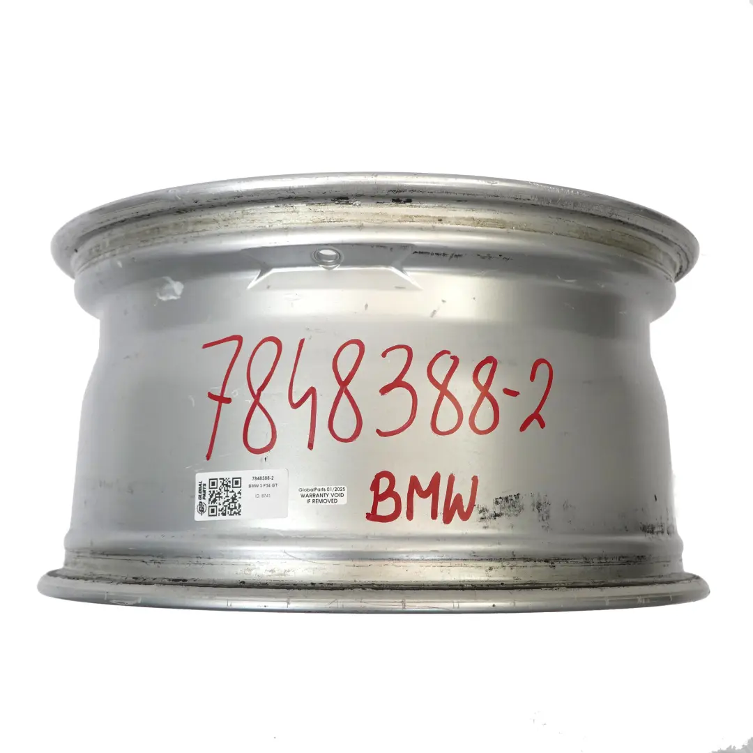 Srebrna Felga Aluminiowa 18" 9J M Star Spoke 400 ET:42 do BMW F34 GT o numerze 7848388 BMW F34 GT Srebrna Felga Aluminiowa 18" 9J M Star Spoke 400 ET:42 - SKU 7848388-2 - Numer Części 7848388
