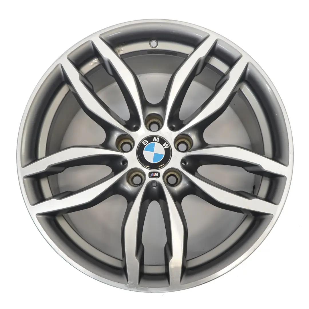 Wheel Rim BMW X3 F25 X4 F26 Alloy 19" M Double Spoke 622 9,5J ET:48 - SKU 7849662-4 - Part number 7849662