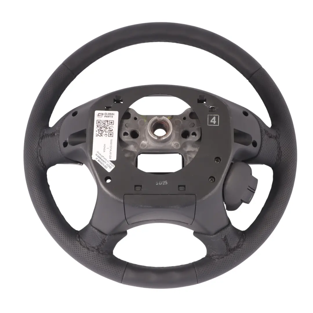 NUEVO Volante de Cuero Negro Multifunción para Honda Stream con número de pieza 78501S7AJ61ZA Honda Stream NUEVO Volante de Cuero Negro Multifunción - SKU 78501S7AJ61ZA-1 - Número de pieza 78501S7AJ61ZA