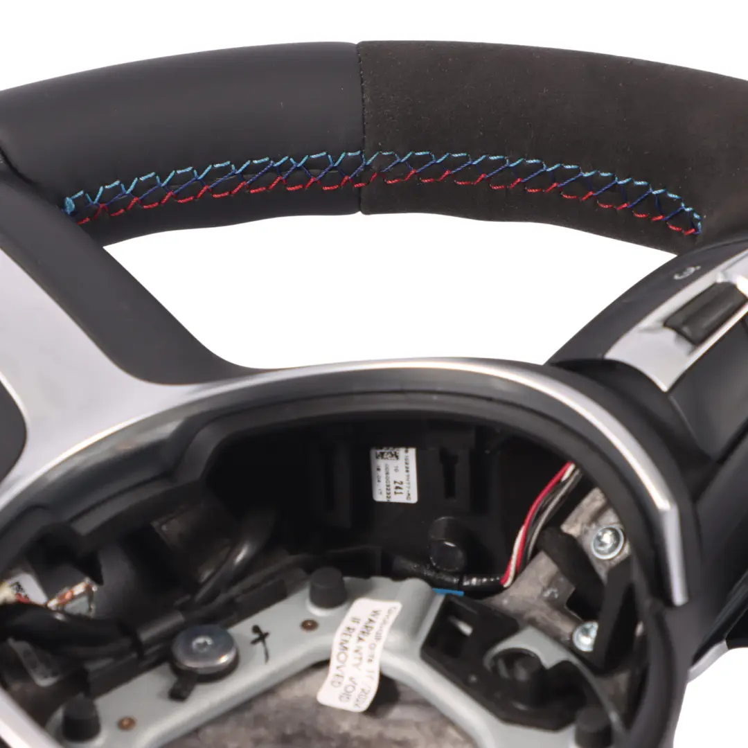 BMW X3 F25 F26 X5 F15 NUOVO Volante in pelle / Alcantara M Sport Paddle Shift - SKU 7851498-2 - Numero di parte 7851498