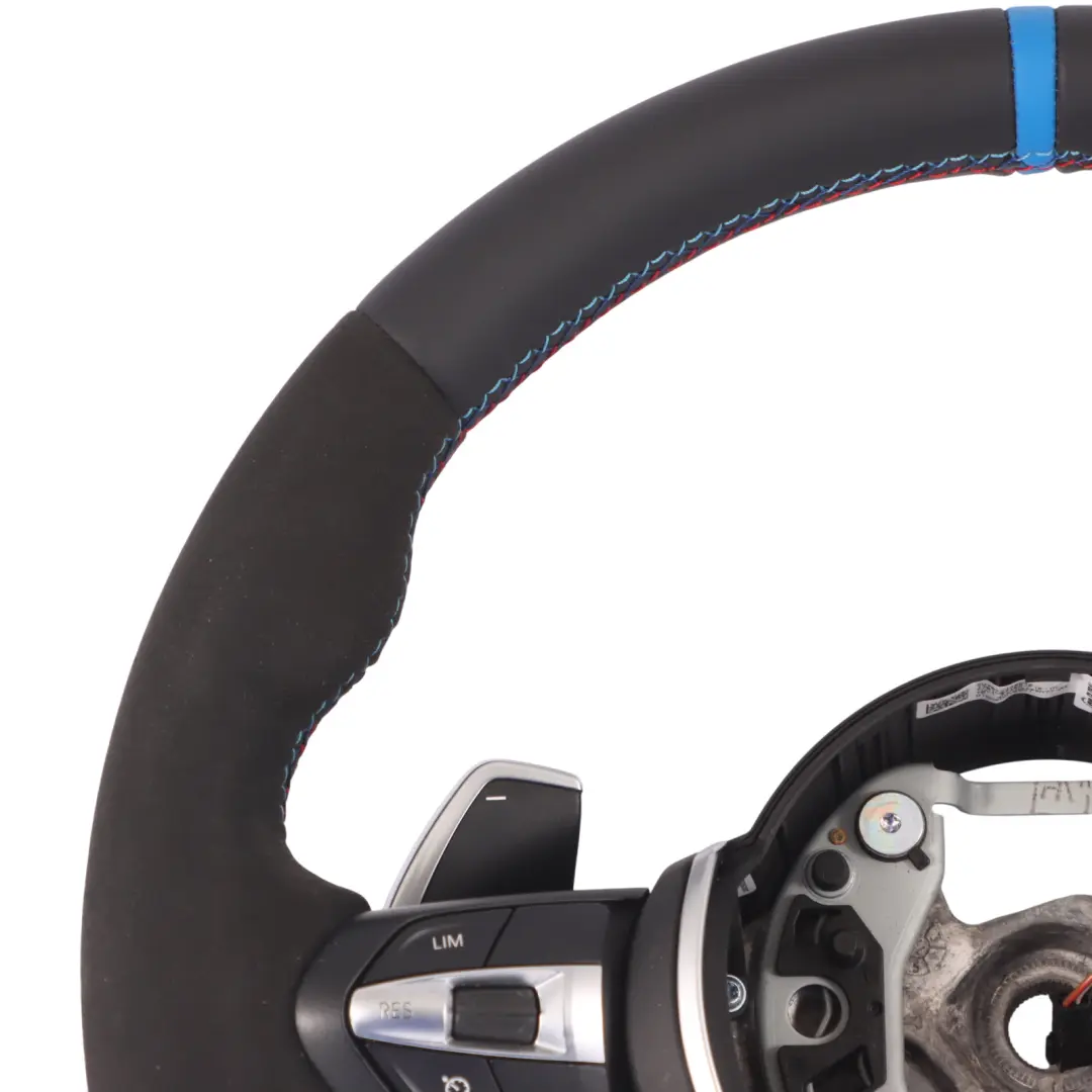 BMW X3 F25 X4 F26 X5 F15 NEU Leder / Alcantara M Sport Lenkrad mit Schaltwippen - SKU 7851498-2 - Teilenummer 7851498