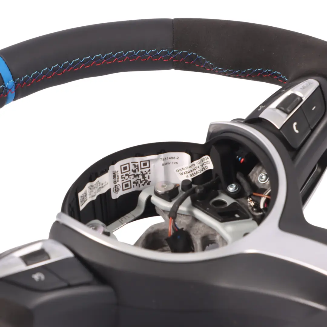 NUEVO Cuero / Alcantara M Sport Volante Paddle Shift para BMW X3 F25 X4 F26 X5 F15 con número de pieza 7851498 BMW X3 F25 X4 F26 X5 F15 NUEVO Cuero / Alcantara M Sport Volante Paddle Shift - SKU 7851498-2 - Número de pieza 7851498