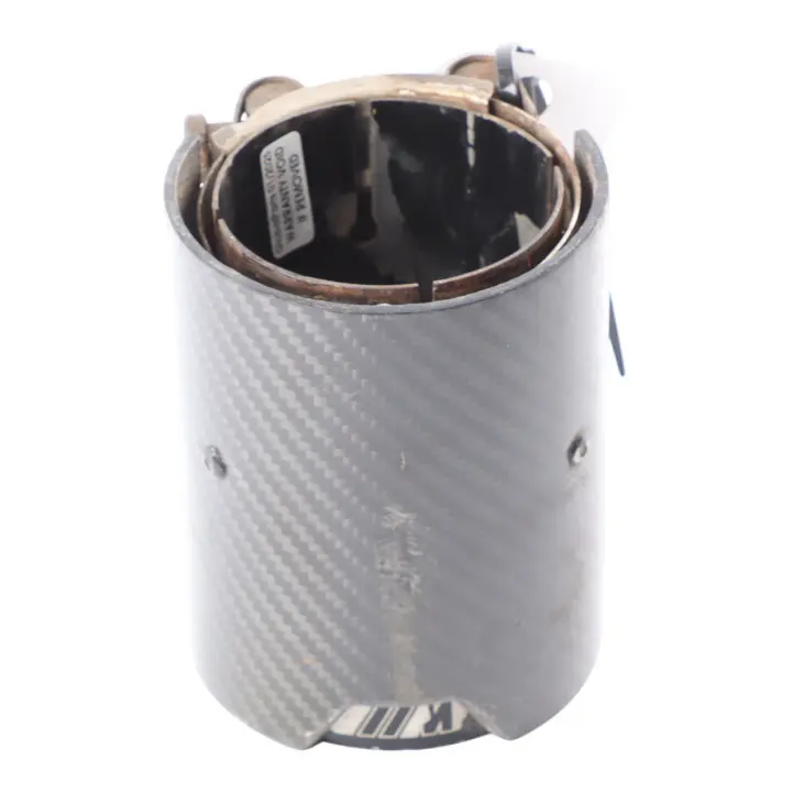 BMW F80 M3 F82 M4 M Sport Exhaust Tailpipe Tail Pipe Trim Black Chrome - SKU 7853892 - Part number 7853892