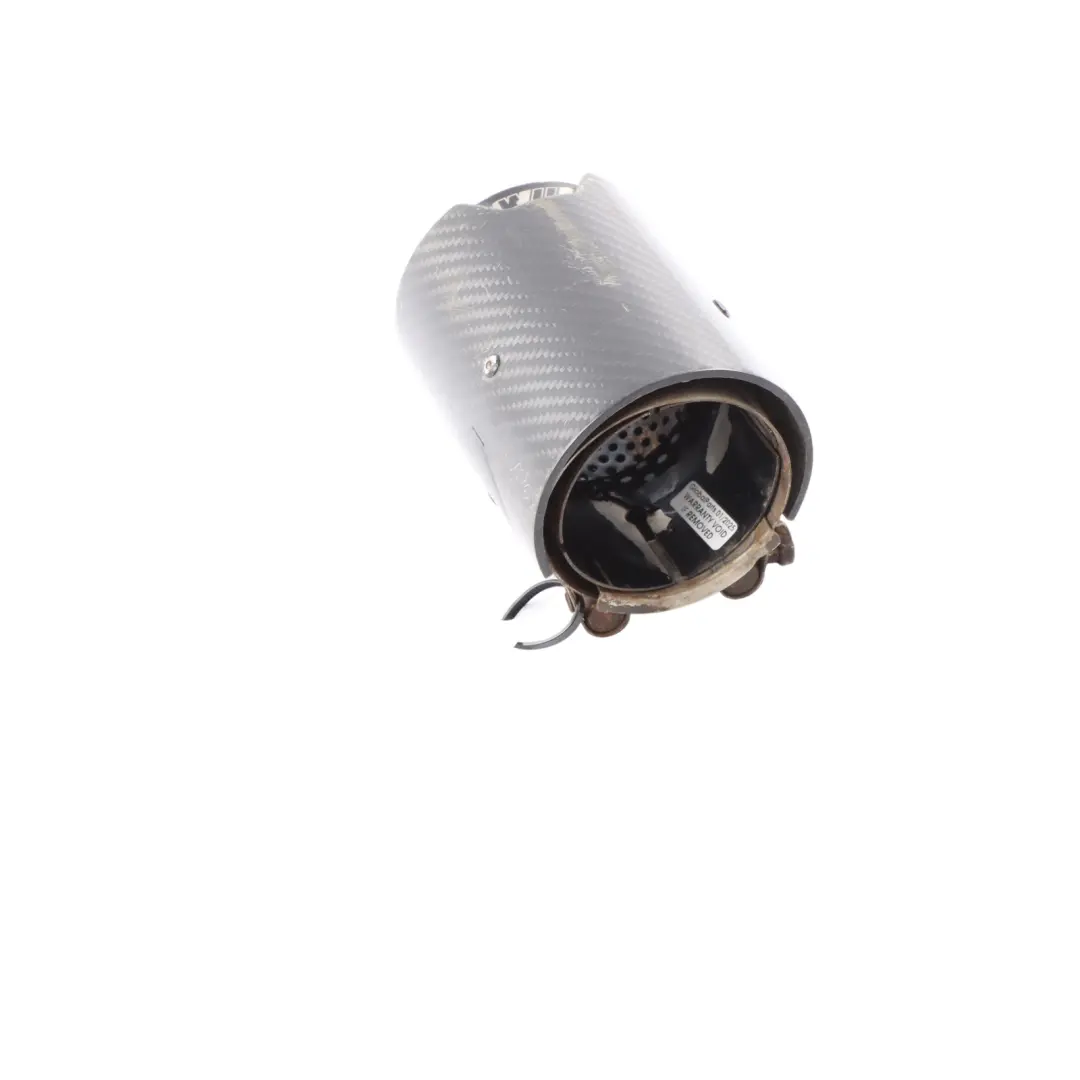 Exhaust Tailpipe Tail Pipe Trim Black Chrome to BMW F80 M3 F82 M4 M Sport with Part number 7853892 BMW F80 M3 F82 M4 M Sport Exhaust Tailpipe Tail Pipe Trim Black Chrome - SKU 7853892 - Part number 7853892