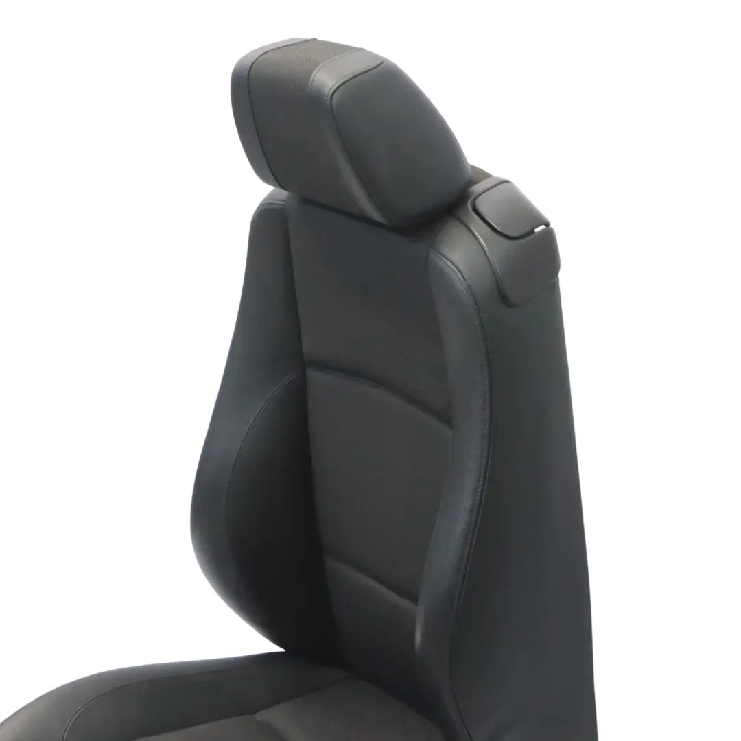 BMW E88 Cabrio M Sport Fotel Przedni Lewy Czarny Materiał Imitacja Skóry - SKU 7903361-2 - Numer Części 7903361