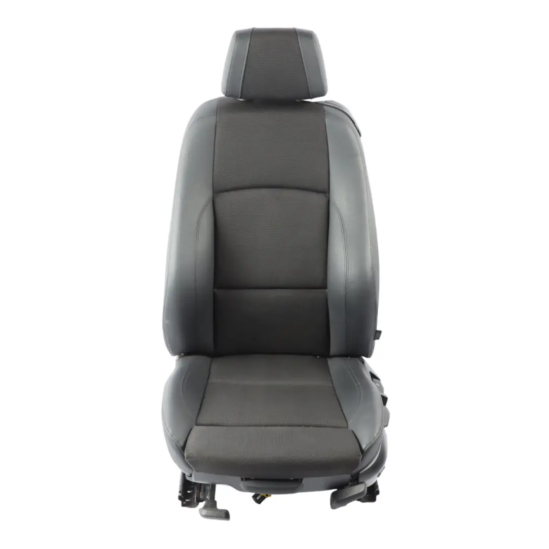 Front Left N/S Heated Cloth/Imitation Leather Black to BMW E88 M Sport Seat with Part number 7903361 BMW E88 M Sport Seat Front Left N/S Heated Cloth/Imitation Leather Black - SKU 7903361-3 - Part number 7903361