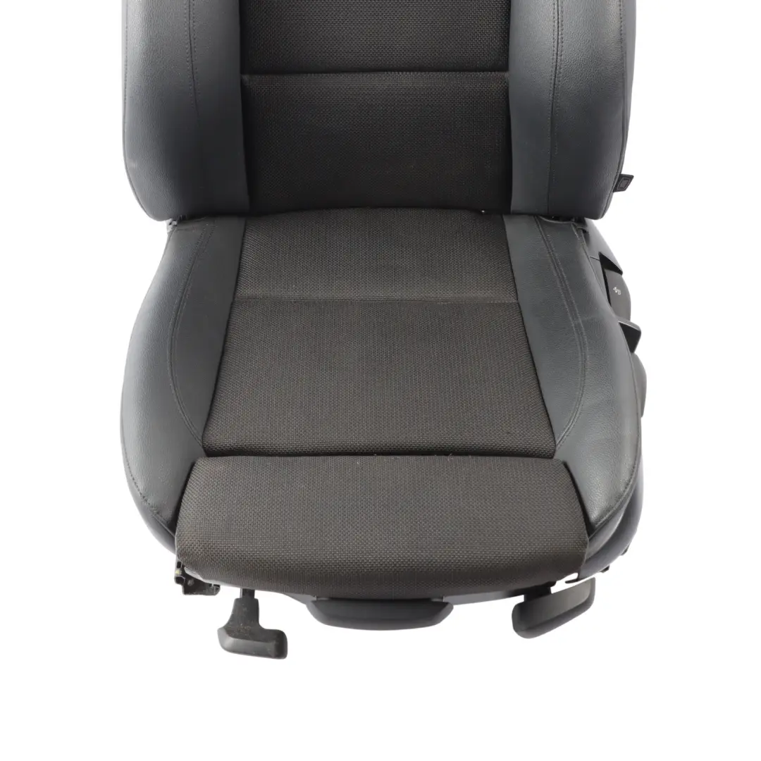 Front Left N/S Heated Cloth/Imitation Leather Black to BMW E88 M Sport Seat with Part number 7903361 BMW E88 M Sport Seat Front Left N/S Heated Cloth/Imitation Leather Black - SKU 7903361-3 - Part number 7903361