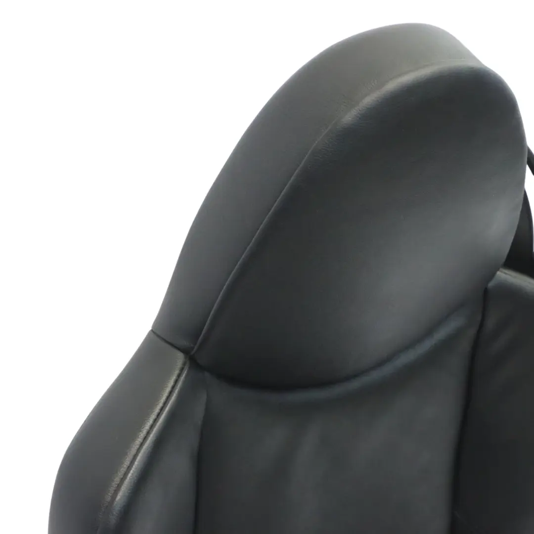 Sedile anteriore sinistro riscaldato pelle Oregon Nero per BMW Z4 E85 M Sport con numero di parte 7909235 BMW Z4 E85 M Sport Sedile anteriore sinistro riscaldato pelle Oregon Nero - SKU 7909235-2 - Numero di parte 7909235