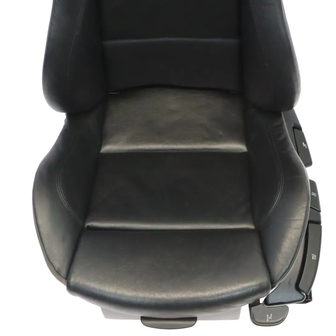 BMW Z4 E85 M Fotel Sport Przedni Lewy Przód Grzane Skórzany Oregon Czarny - SKU 7909235-2 - Numer Części 7909235