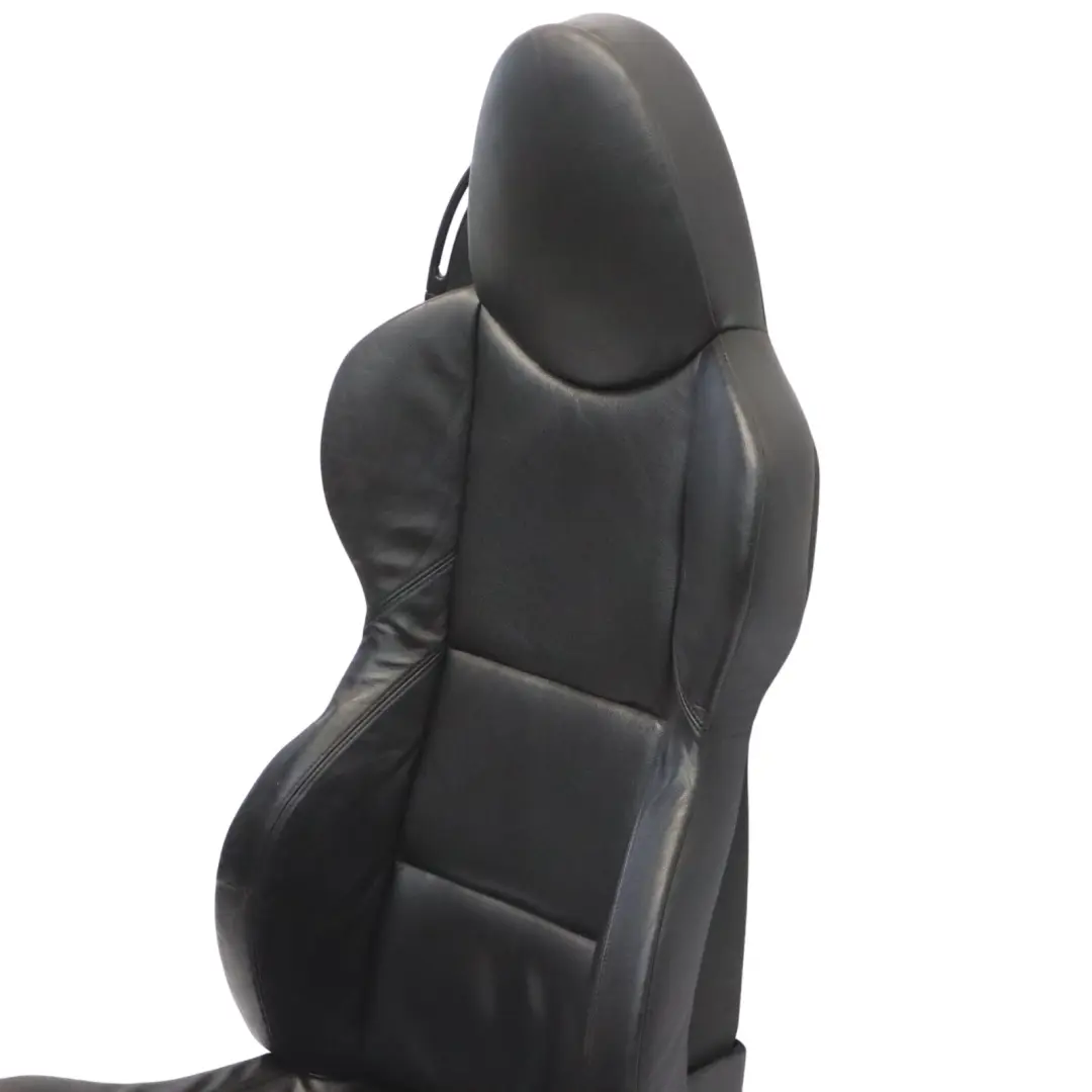 Asiento Delantero Derecho Calefactado Cuero Oregon Negro para BMW Z4 E85 M Sport con número de pieza 7909236 BMW Z4 E85 M Sport Asiento Delantero Derecho Calefactado Cuero Oregon Negro - SKU 7909236-2 - Número de pieza 7909236