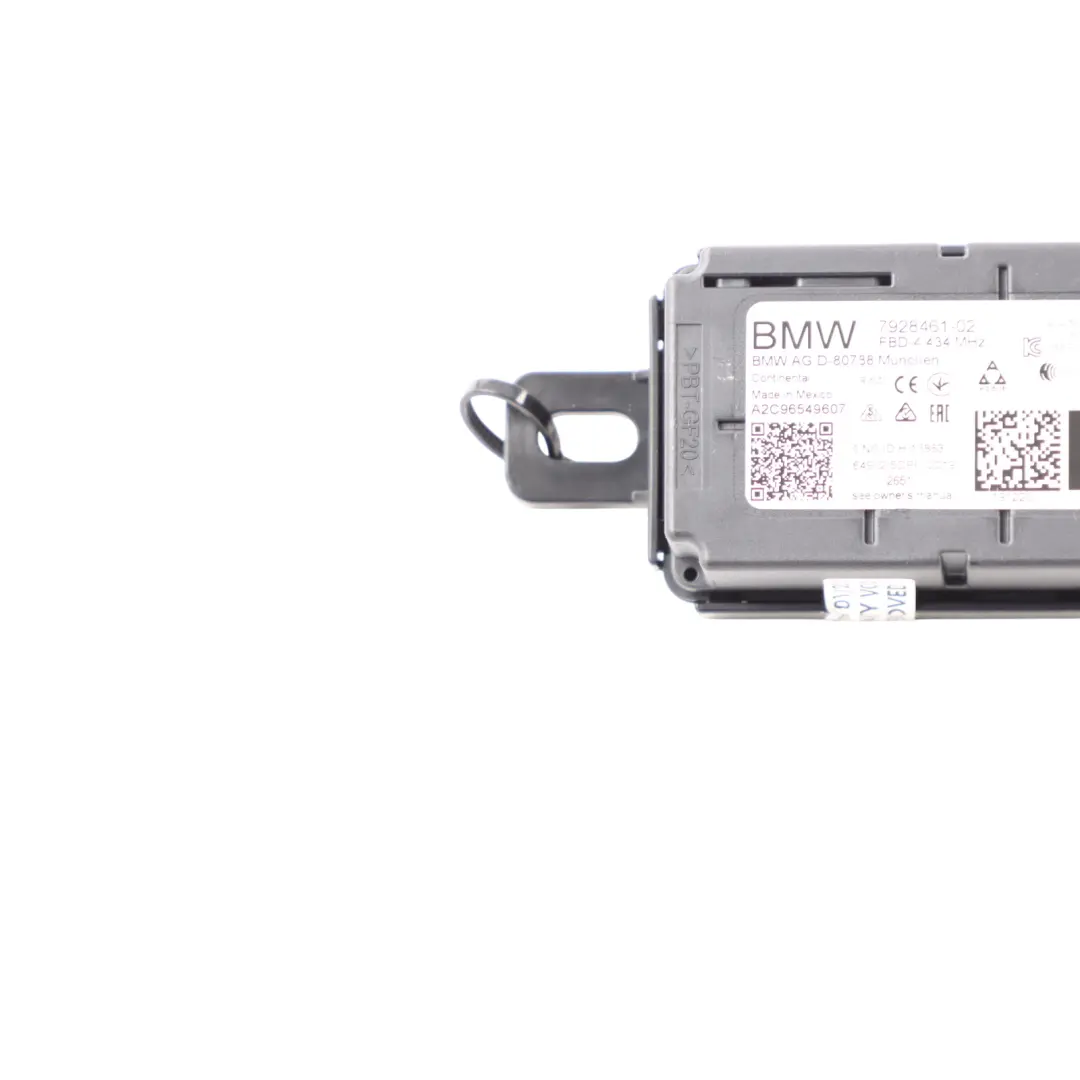 G38 Funkfernbedienungs Empfänger Modul für BMW G11 G12 G29 G31 mit Teilenummer 7928461 BMW G11 G12 G29 G31 G38 Funkfernbedienungs Empfänger Modul - SKU 7928461 - Teilenummer 7928461