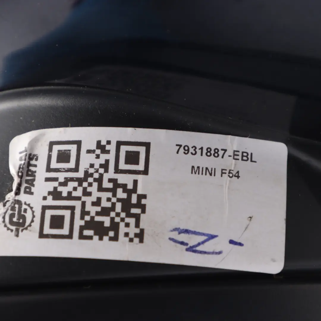 Mini F54 Left N/S Electrical Mirror Wing Heated Enigmatic Black - C3Y - SKU 7931887-EBL - Part number 7931887