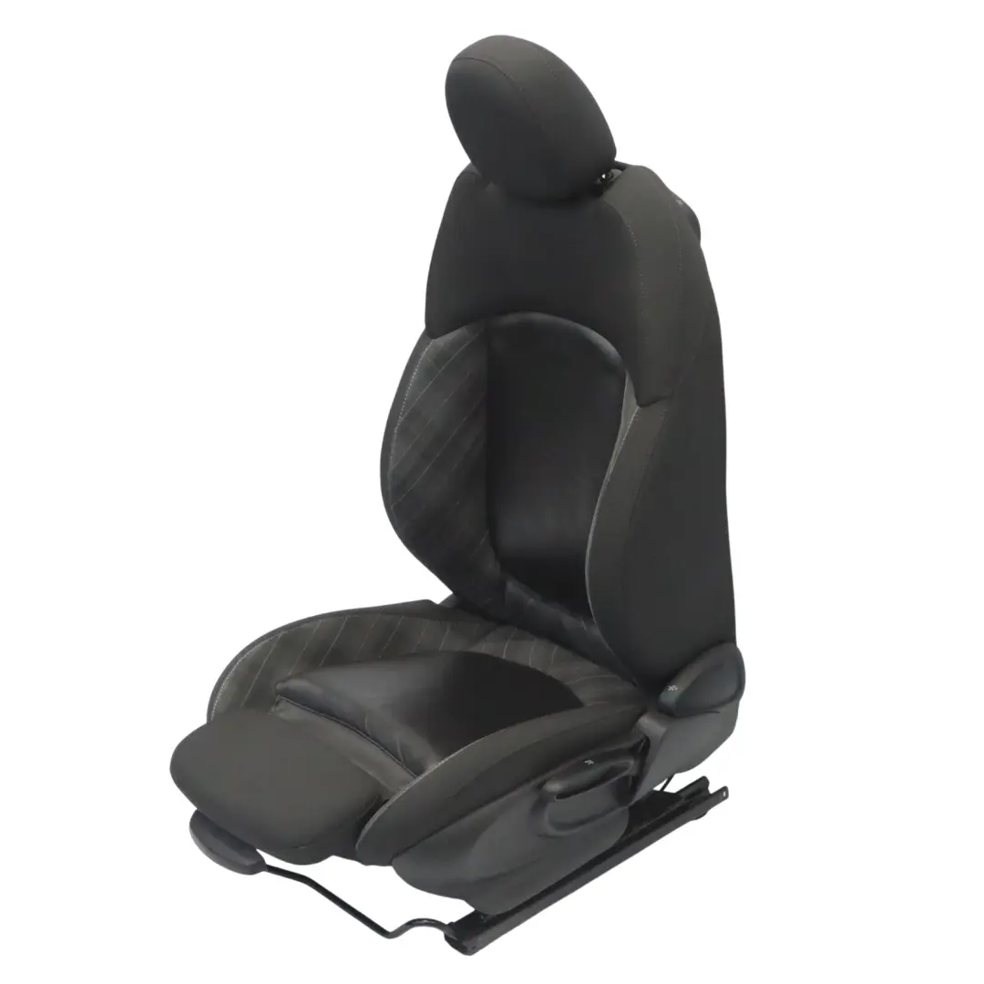 Siège avant Sport Cloth / Leather Left Diamond Black pour Mini Cooper One F56 à propos du numéro de pièce 7939981 Mini Cooper One F56 Siège avant Sport Cloth / Leather Left Diamond Black - SKU 7939981-1 - Numéro de pièce 7939981