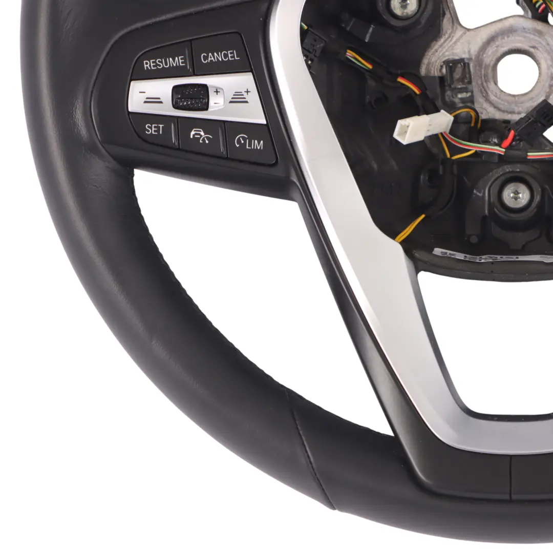 Leather Steering Wheel Multifunction to BMW F40 F44 G20 G21 Z4 G29 Sport with Part number 7950720 BMW F40 F44 G20 G21 Z4 G29 Sport Leather Steering Wheel Multifunction - SKU 7950720 - Part number 7950720