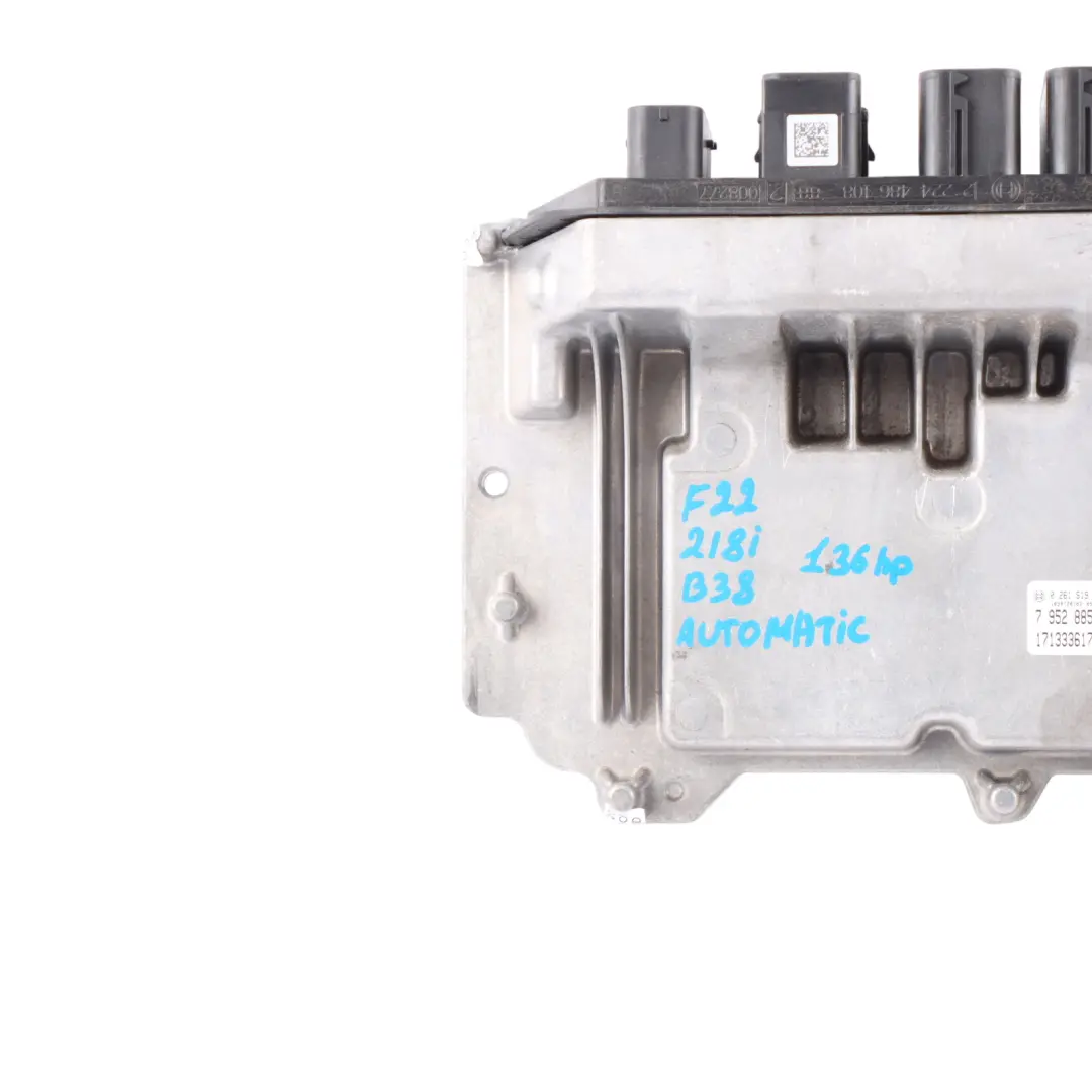 BMW F22 218i B38 136HP Engine Module Control Unit ECU DME Automatic - SKU 7952885 - Part number 7952885