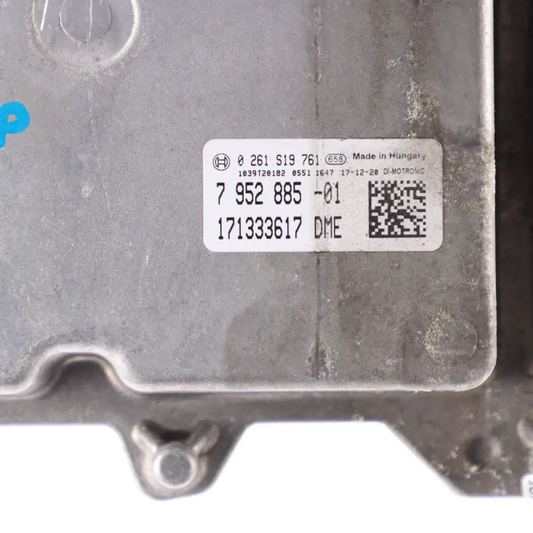 B38 136HP Engine Module Control Unit ECU DME Automatic to BMW F22 218i with Part number 7952885 BMW F22 218i B38 136HP Engine Module Control Unit ECU DME Automatic - SKU 7952885 - Part number 7952885
