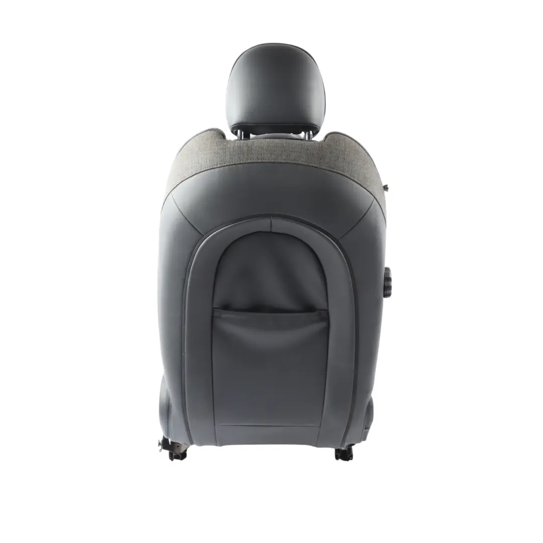 Front Left N/S Heated Half Leather Fabric Pearl Black Carbon to Mini F56 Sport Seat with Part number 7955981 Mini F56 Sport Seat Front Left N/S Heated Half Leather Fabric Pearl Black Carbon - SKU 7955981-5 - Part number 7955981