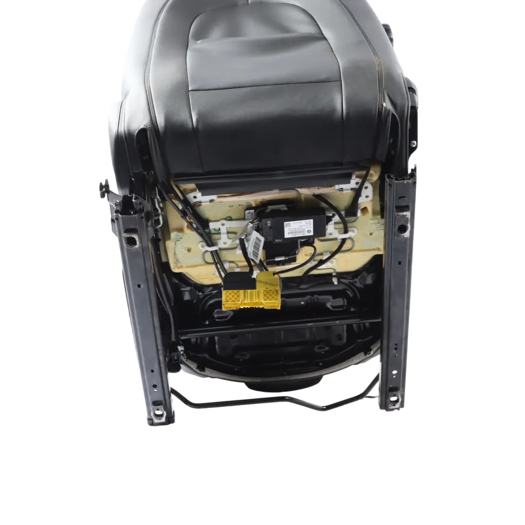 Front Left N/S Heated Half Leather Fabric Pearl Black Carbon to Mini F56 Sport Seat with Part number 7955981 Mini F56 Sport Seat Front Left N/S Heated Half Leather Fabric Pearl Black Carbon - SKU 7955981-5 - Part number 7955981