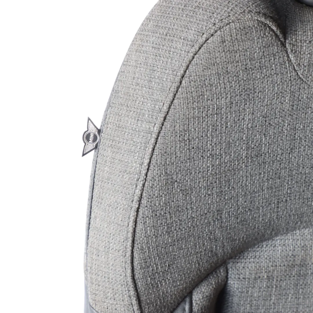 Front Left N/S Heated Half Leather Fabric Pearl Black Carbon to Mini F56 Sport Seat with Part number 7955981 Mini F56 Sport Seat Front Left N/S Heated Half Leather Fabric Pearl Black Carbon - SKU 7955981-5 - Part number 7955981