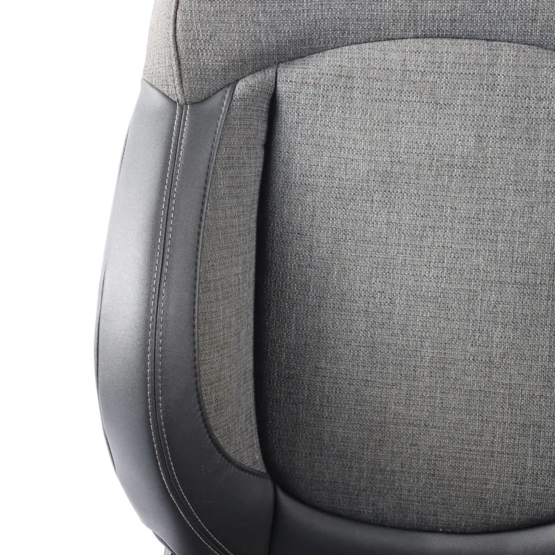 Front Left N/S Heated Half Leather Fabric Pearl Black Carbon to Mini F56 Sport Seat with Part number 7955981 Mini F56 Sport Seat Front Left N/S Heated Half Leather Fabric Pearl Black Carbon - SKU 7955981-5 - Part number 7955981