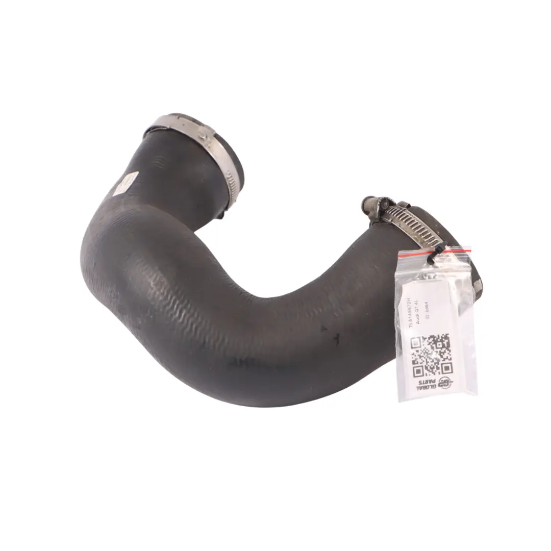 Charge Intake Pipe Hose Line to Audi Q7 4L 3.0 TDI Intercooler Air with Part number 7L6145972H Audi Q7 4L 3.0 TDI Intercooler Air Charge Intake Pipe Hose Line - SKU 7L6145972H - Part number 7L6145972H