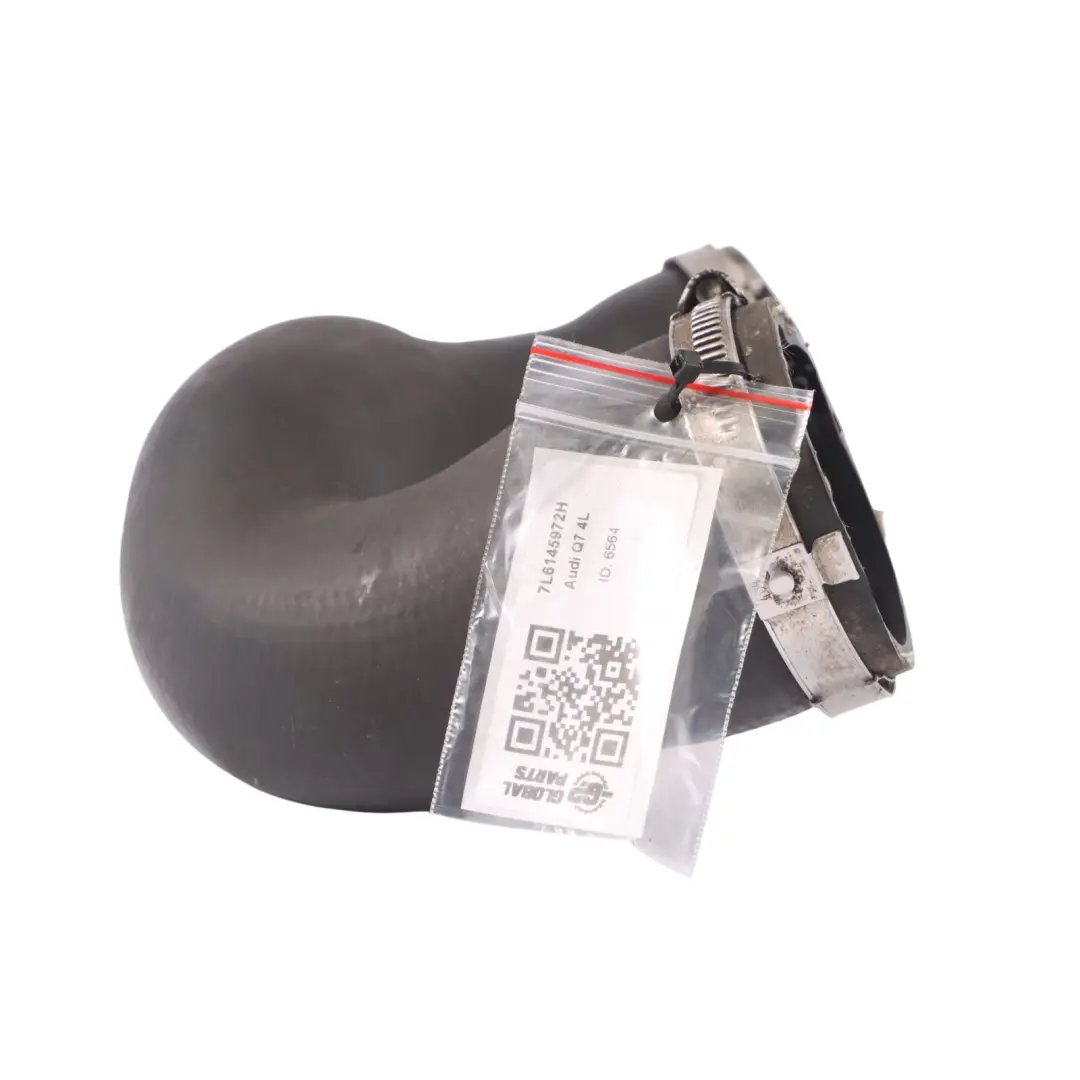 Charge Intake Pipe Hose Line to Audi Q7 4L 3.0 TDI Intercooler Air with Part number 7L6145972H Audi Q7 4L 3.0 TDI Intercooler Air Charge Intake Pipe Hose Line - SKU 7L6145972H - Part number 7L6145972H