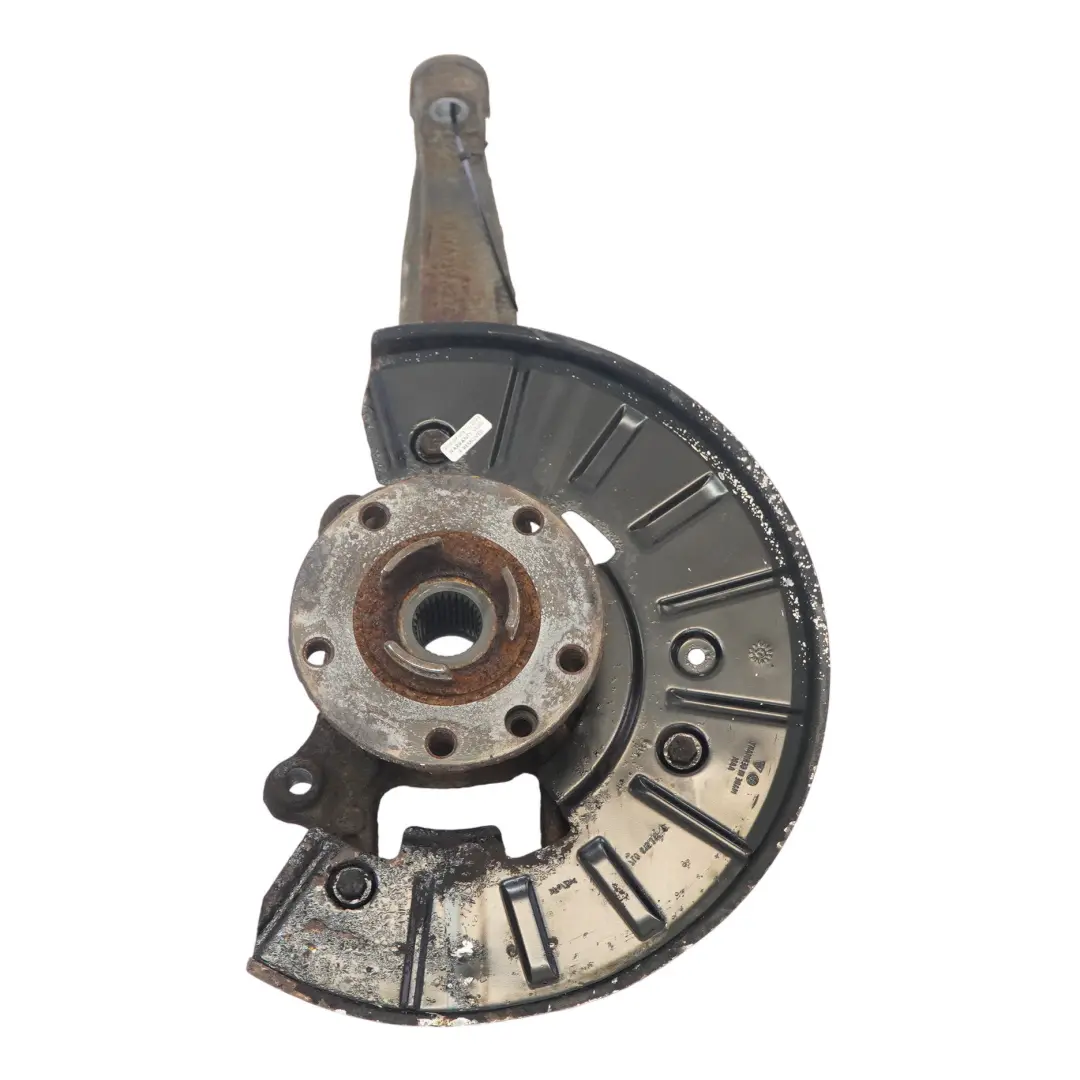 Audi Q7 4L Rueda Delantera Izquierda Cubo de Rueda Soporte Disco de Freno - SKU 7L8407257B - Número de pieza 7L8407257B