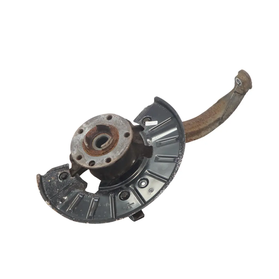 Audi Q7 4L Support de roue avant gauche Support de moyeu disque de frein - SKU 7L8407257B - Numéro de pièce 7L8407257B