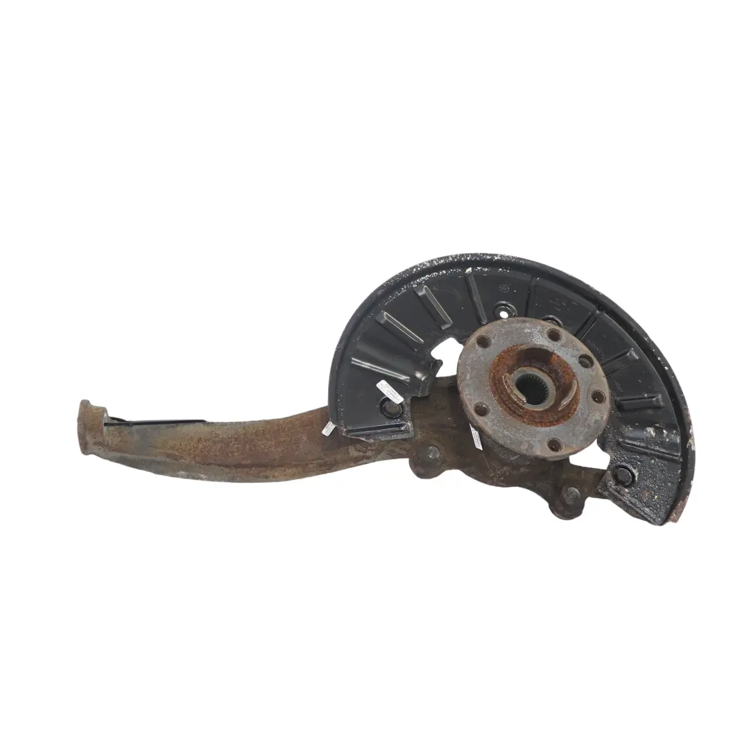 Audi Q7 4L Wheel Carrier Front Left N/S Wheel Hub Holder Brake Disc Plate - SKU 7L8407257B - Part number 7L8407257B
