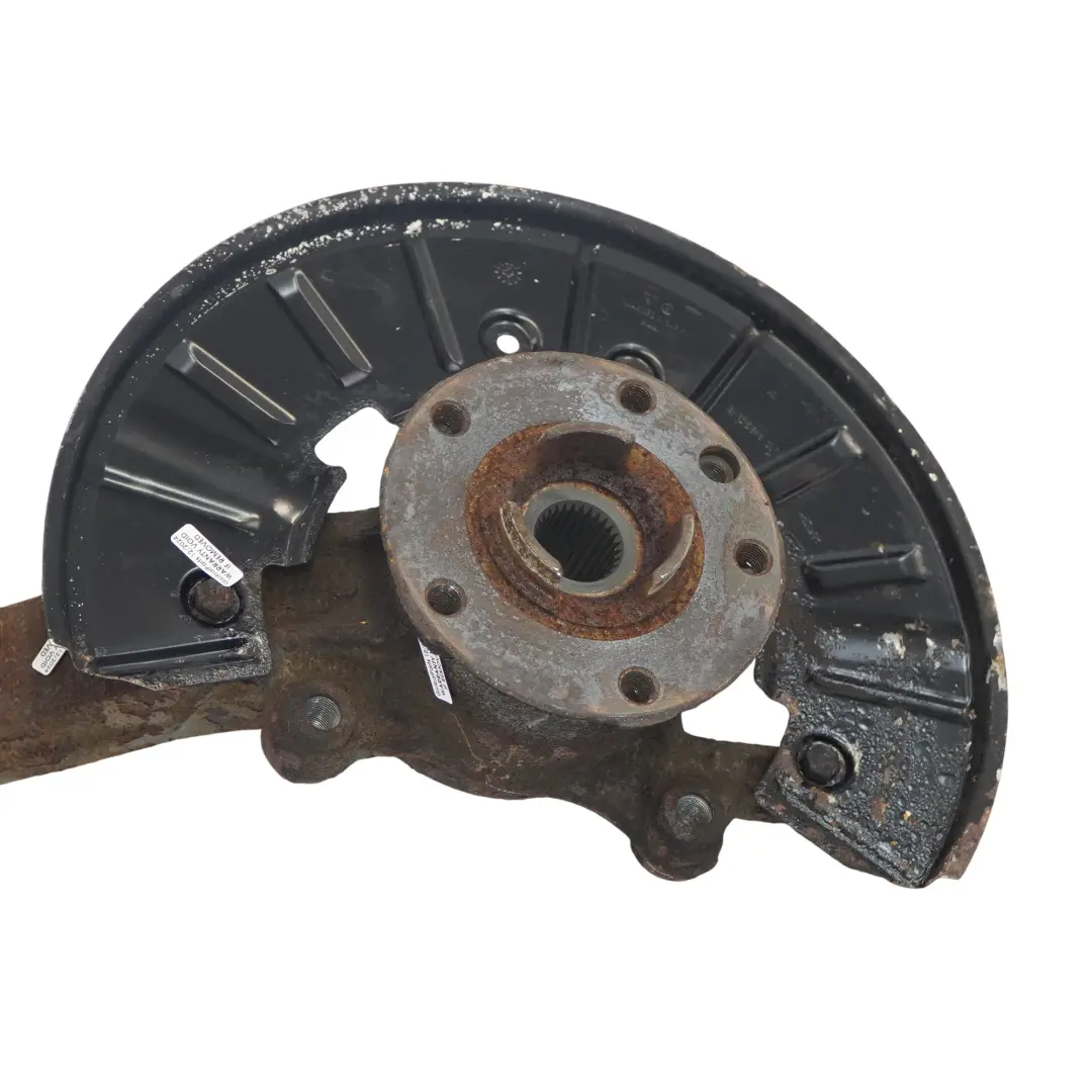 Rueda Delantera Izquierda Cubo de Rueda Soporte Disco de Freno para Audi Q7 4L con número de pieza 7L8407257B Audi Q7 4L Rueda Delantera Izquierda Cubo de Rueda Soporte Disco de Freno - SKU 7L8407257B - Número de pieza 7L8407257B