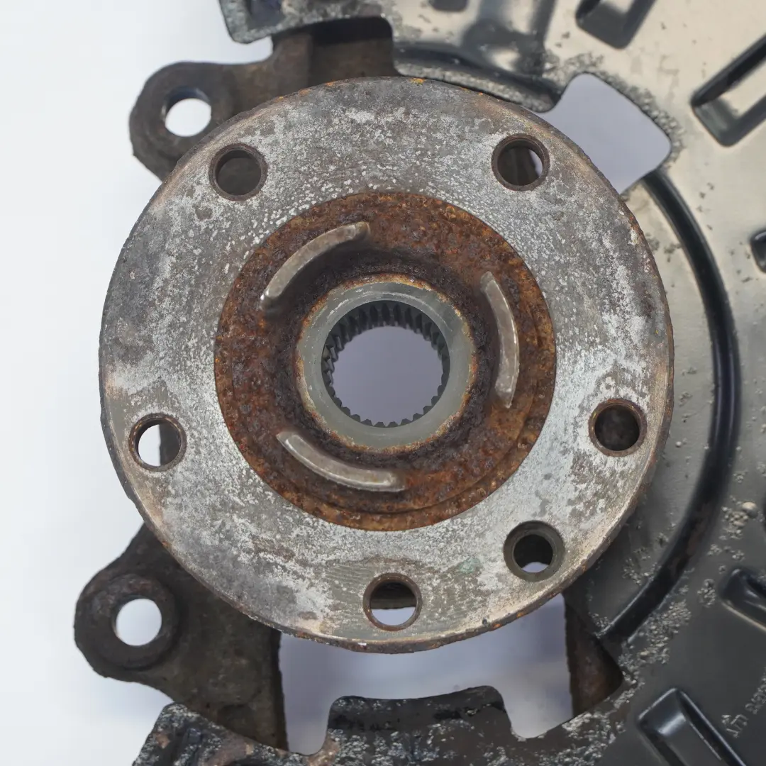 Audi Q7 4L Wheel Carrier Front Left N/S Wheel Hub Holder Brake Disc Plate - SKU 7L8407257B - Part number 7L8407257B