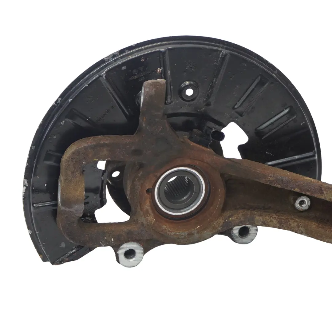 Audi Q7 4L Wheel Carrier Front Left N/S Wheel Hub Holder Brake Disc Plate - SKU 7L8407257B - Part number 7L8407257B