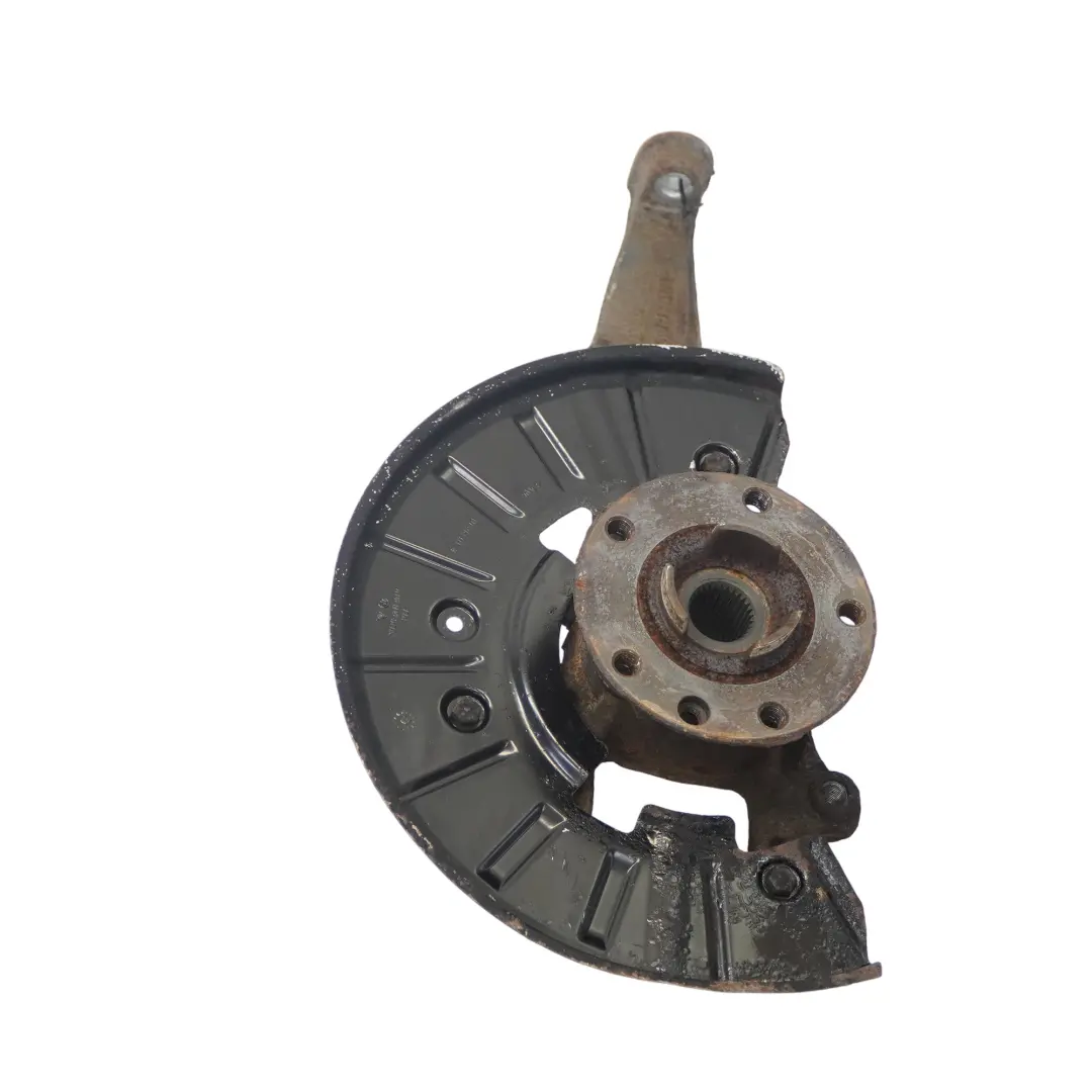 Rueda Delantera Derecha Cubo de Rueda Soporte Disco de Freno para Audi Q7 4L con número de pieza 7L8407258B Audi Q7 4L Rueda Delantera Derecha Cubo de Rueda Soporte Disco de Freno - SKU 7L8407258B - Número de pieza 7L8407258B