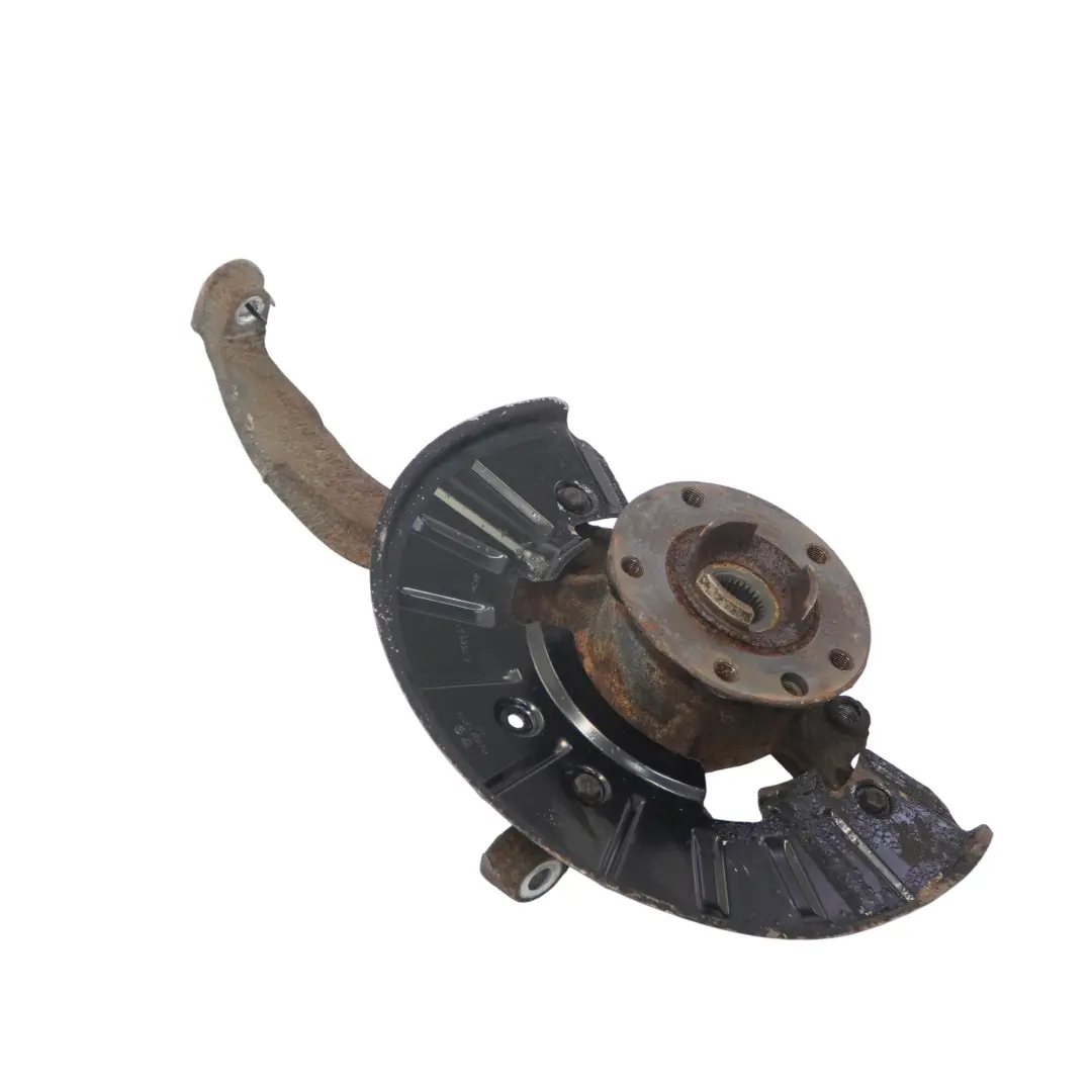 Rueda Delantera Derecha Cubo de Rueda Soporte Disco de Freno para Audi Q7 4L con número de pieza 7L8407258B Audi Q7 4L Rueda Delantera Derecha Cubo de Rueda Soporte Disco de Freno - SKU 7L8407258B - Número de pieza 7L8407258B