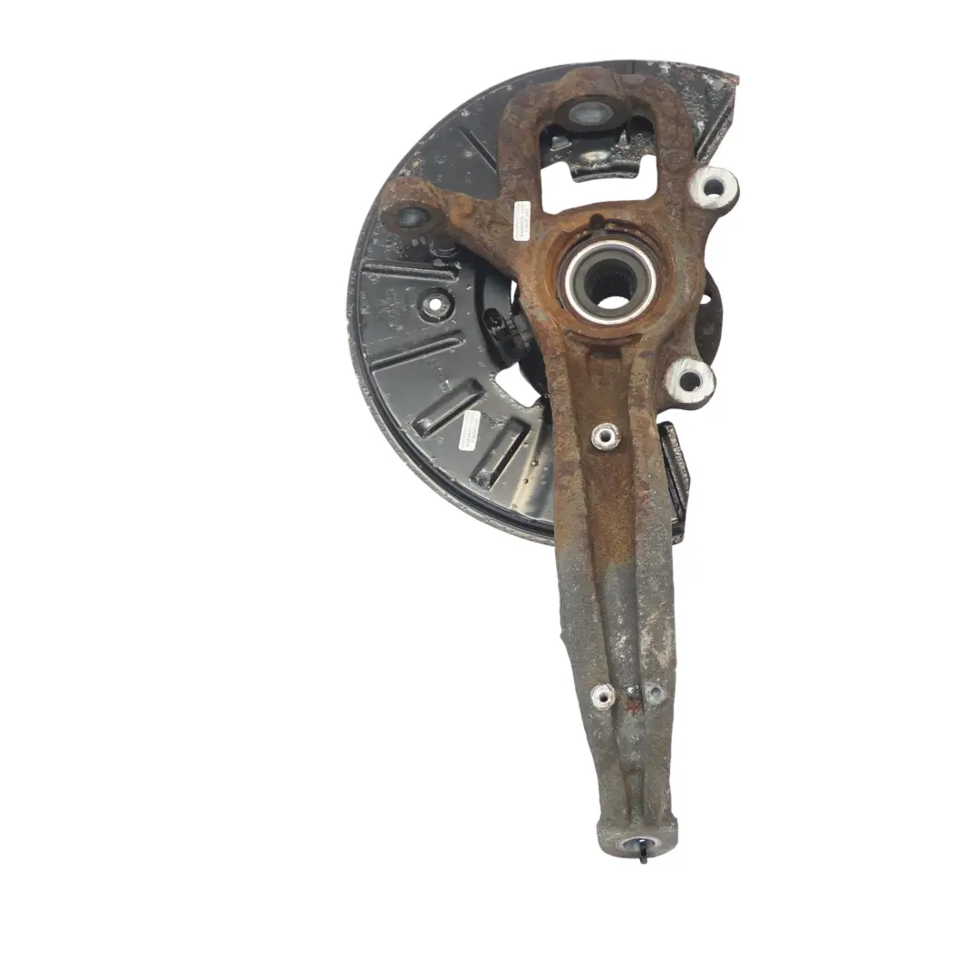 Carrier Front Right O/S Wheel Hub Holder Brake Disc Plate to Audi Q7 4L Wheel with Part number 7L8407258B Audi Q7 4L Wheel Carrier Front Right O/S Wheel Hub Holder Brake Disc Plate - SKU 7L8407258B - Part number 7L8407258B