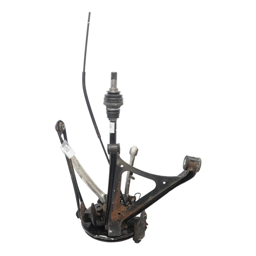 Audi Q7 4L 3.0 TDI Fahrwerksbein hinten links Radträger Bremsscheibe Bremssattel - SKU 7L8505435A - Teilenummer 7L8505435A