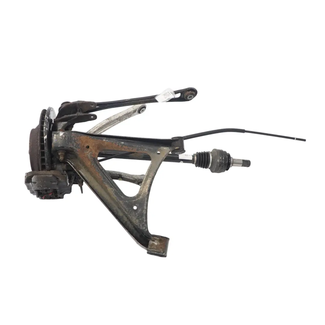Audi Q7 4L 3.0 TDI Fahrwerksbein hinten links Radträger Bremsscheibe Bremssattel - SKU 7L8505435A - Teilenummer 7L8505435A