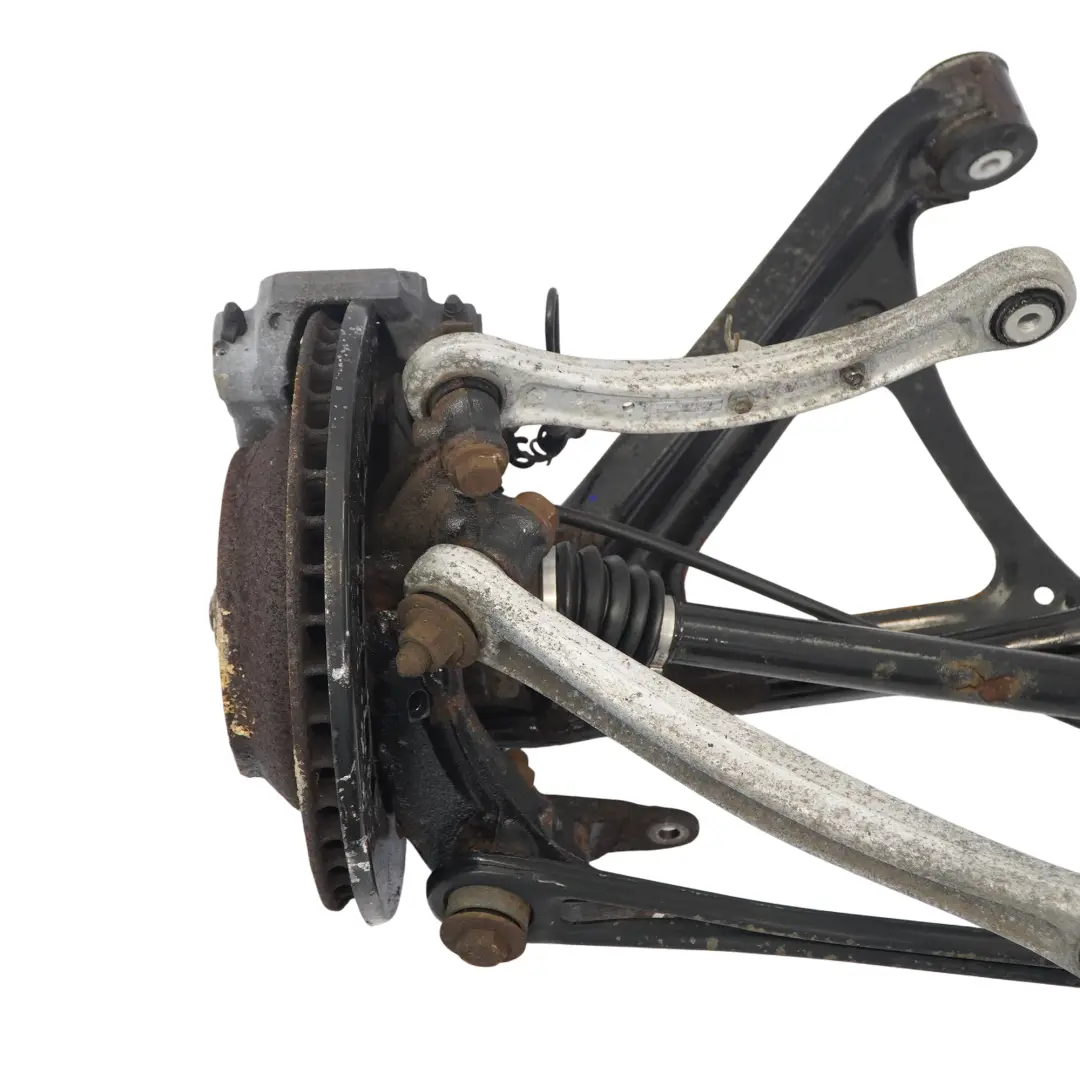 Audi Q7 4L 3.0 TDI Fahrwerksbein hinten links Radträger Bremsscheibe Bremssattel - SKU 7L8505435A - Teilenummer 7L8505435A