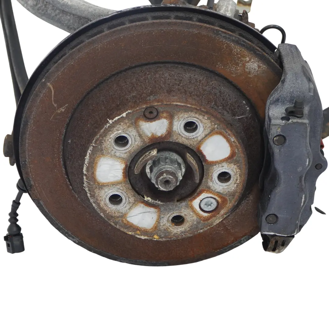Audi Q7 4L 3.0 TDI Suspension Jambes Etrier de frein du support arrière droit - SKU 7L8505436A - Numéro de pièce 7L8505436A